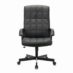 Кресло компьютерное Brabix Quadro EX-524 (экокожа, черное) 532104 в Абакане