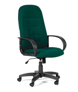 Компьютерное кресло CHAIRMAN 727 ткань ст., цвет зеленый в Абакане