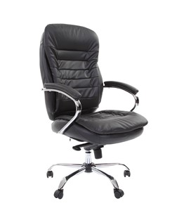 Офисное кресло CHAIRMAN 795 экокожа, цвет черный в Абакане