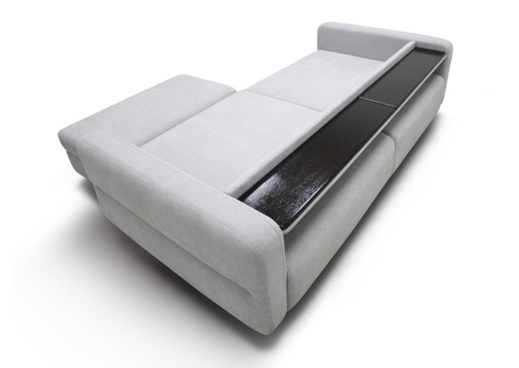 Модульный диван с пуфом Марко (м6,1+м3д+м3ящ+м6,1+м13) в Абакане - изображение 5
