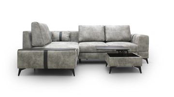 Угловой диван с узкой спинкой Даллас  м6,2+м3+м4+м9+м6+м15 отдельный +2 малые подушки+ящик в малой части в Абакане