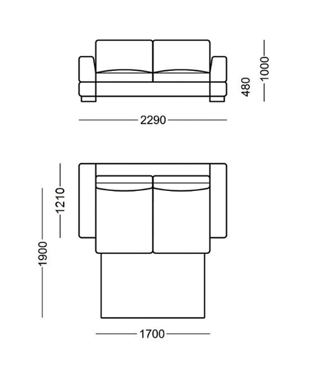 Прямой диван Поло в Абакане - изображение 6