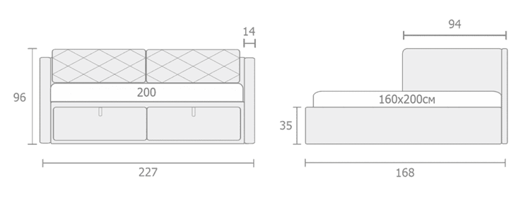 Прямой диван Каспер в Абакане - изображение 6