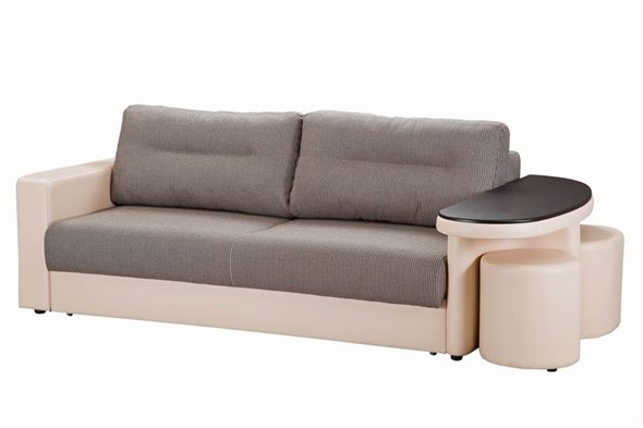 Прямой диван Сантана 4 БД со столом (НПБ) в Абакане - изображение