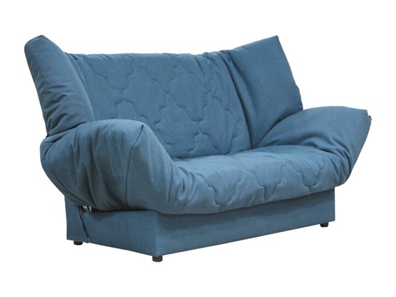 Прямой диван Ивона, темпо7синий в Абакане - изображение