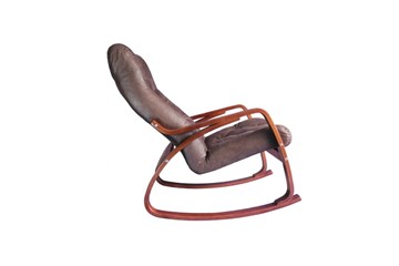 Кресло-качалка Гранд, замша шоколад в Абакане - предосмотр 1