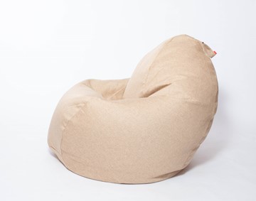 Кресло-мешок Макси, рогожка, 150х100, песочное в Абакане - предосмотр 2