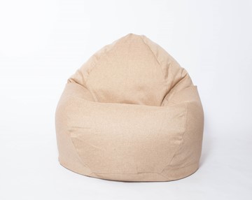 Кресло-мешок Макси, рогожка, 150х100, песочное в Абакане - предосмотр 1