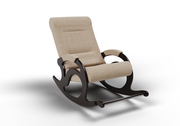 Кресло-качалка Тироль ткань AMIGo песок 12-Т-П в Абакане - изображение