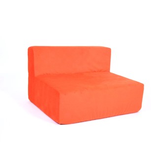 Кресло бескаркасное Тетрис 100х80х60, оранжевое в Абакане