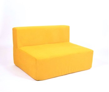 Кресло бескаркасное Тетрис 100х80х60, желтое в Абакане