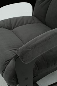 Кресло-качалка Леон маятниковая, ткань AMIGo графит 29-Т-ГР в Абакане - предосмотр 1
