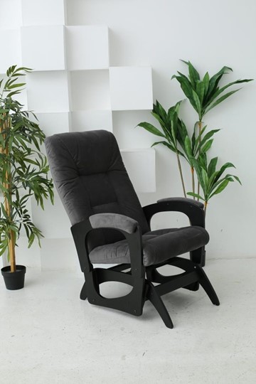 Кресло-качалка Леон маятниковая, ткань AMIGo графит 29-Т-ГР в Абакане - изображение 6