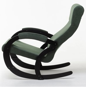Кресло-качалка в гостиную Корсика, ткань Amigo Green 34-Т-AG в Абакане - предосмотр 1