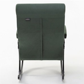 Кресло-качалка в гостиную Корсика, ткань Amigo Green 34-Т-AG в Абакане - предосмотр 2
