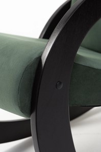 Кресло-качалка в гостиную Корсика, ткань Amigo Green 34-Т-AG в Абакане - предосмотр 5