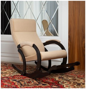 Кресло-качалка в гостиную Марсель, ткань Amigo Beige 33-Т-AB в Абакане - предосмотр 6