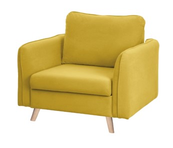 Кресло мягкое Бертон желтый в Абакане