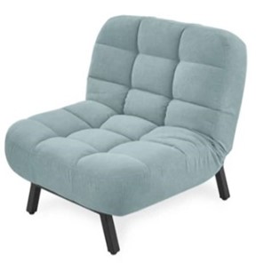 Кресло-кровать Абри опора металл (мята-голубой) в Абакане