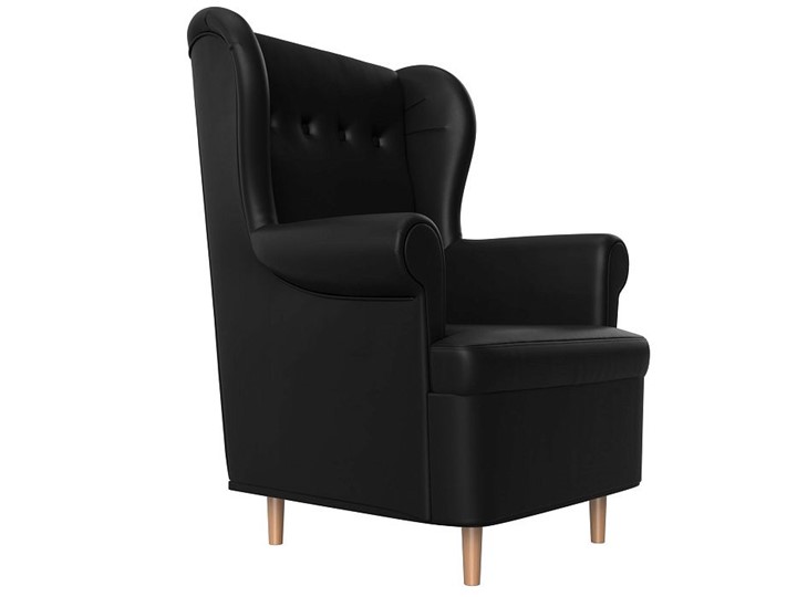 Кресло Торин, черный (Экокожа) в Абакане - изображение 2