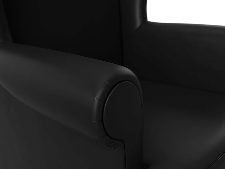 Кресло Торин, черный (Экокожа) в Абакане - изображение 3