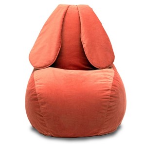 Кресло Зайка (длинные уши), оранжевый в Абакане