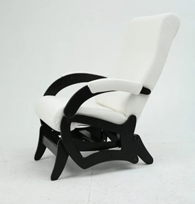Маятниковое кресло Амелия, экокожа крем 35-К-КР в Абакане