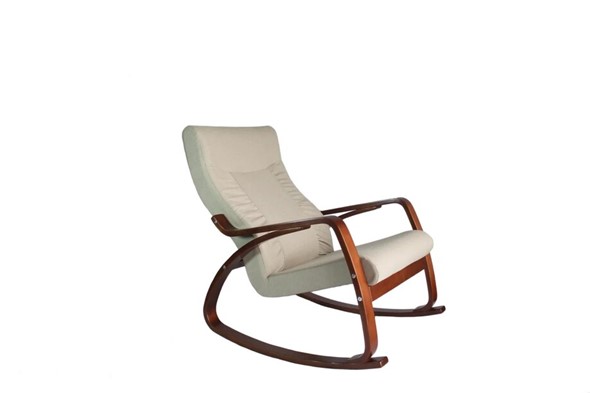 Кресло-качалка Женева, ткань песок в Абакане - изображение