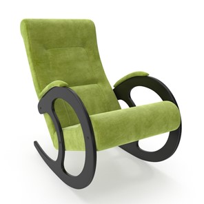 Кресло-качалка Модель 3, Verona 38 Apple Green-велюр в Абакане
