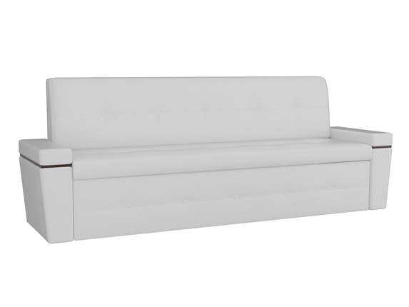 Кухонный диван Деметра, Белый (экокожа) в Абакане - изображение