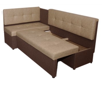 Кухонный угловой диван Нео КМ3 с механизмом 2000х1460 в Абакане - предосмотр 7