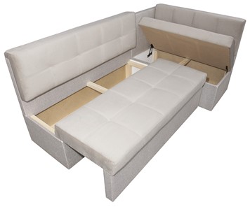 Угловой кухонный диван Нео КМ 3 с механизмом 2000*1110 в Абакане - предосмотр 3