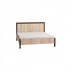 Кровать полутороспальная Bauhaus 3 + 3.1 Основание с гибкими ламелями 1400, Дерево, Дуб Сонома в Абакане