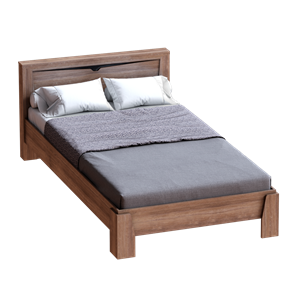 Кровать с основанием Соренто 1400, Дуб стирлинг в Абакане