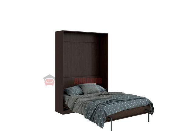 Кровать-шкаф Велена 2, 1400х2000, венге в Абакане - изображение