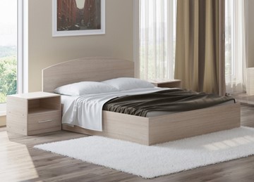 Кровать с механизмом 1,5-спальная Этюд 120x200, Дуб Шамони в Абакане