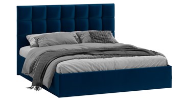 2-спальная кровать Эмбер тип 1 (Велюр Confetti Blue) в Абакане