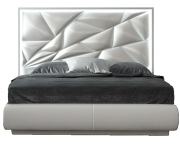 Кровать спальная FRANCO KIU 1242 с LED подсветкой изголовья (180х200) в Абакане - предосмотр