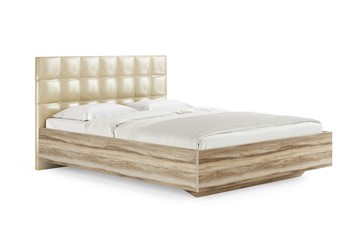 Спальная кровать Luiza (ясень ориноко) 200х190 с основанием в Абакане