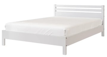 Кровать двуспальная Милена (Белый античный) 160х200 в Абакане