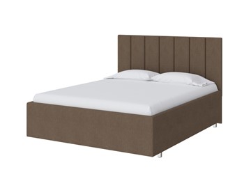 Спальная кровать Modern Large 200х200, Рогожка (Тетра Ореховый) в Абакане