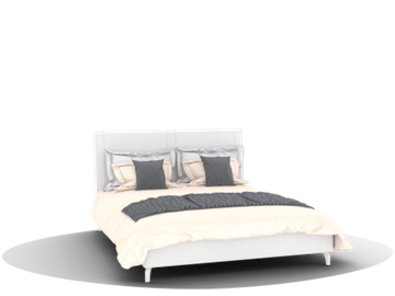 Двуспальная кровать Siena (КМ-01, 1600) в Абакане
