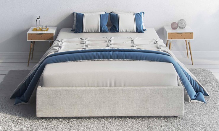 Двуспальная кровать Scandinavia 160х200 с основанием в Абакане - изображение 1