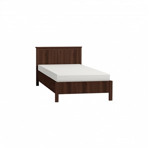 Кровать 1-спальная Sherlock 45 + 5.1 Основание с гибкими ламелями металл 900, Орех шоколадный в Абакане - предосмотр