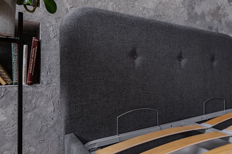Кровать в спальню Jazz 1400х1900 с подъёмным механизмом в Абакане - изображение 8