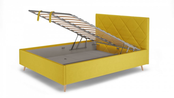 Кровать в спальню Kim 1400х1900 с подъёмным механизмом в Абакане - изображение 4