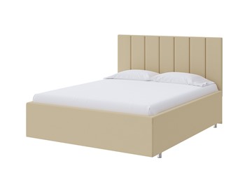 Спальная кровать Modern Large 90х200, Экокожа (Бежевый) в Абакане