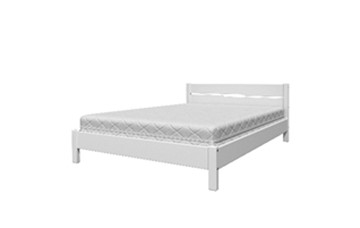 Спальная кровать Вероника-5 (Белый Античный) 90х200 в Абакане