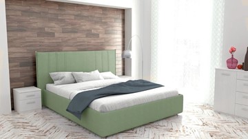 Спальная кровать Аврора 140х200 (Основанием) в Абакане