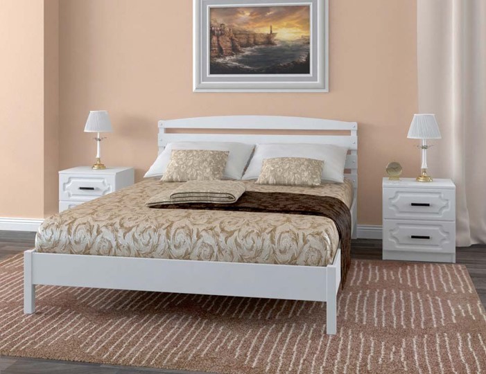 Кровать полутороспальная Камелия-1 (Венге) 140х200 в Абакане - изображение 1